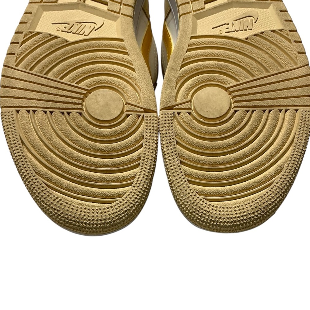 Nike Women’s Air Jordan 1 Low Sail Yellow Ochre’ - Picture 8 of 10